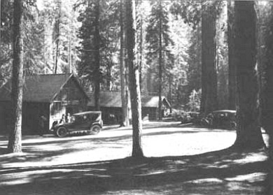 the original development at giant forest