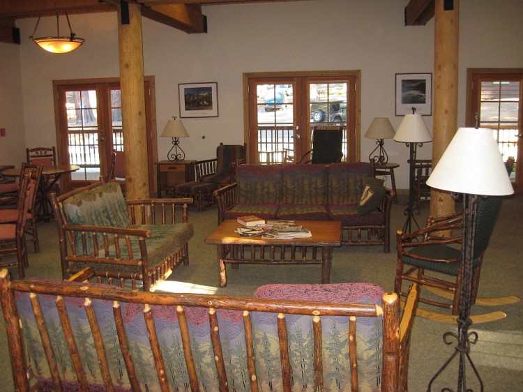 interior of John Muir Lodge
