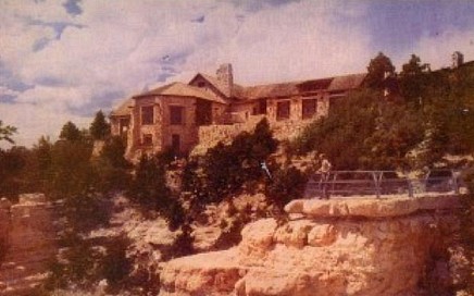 old image of grand canyon lodge