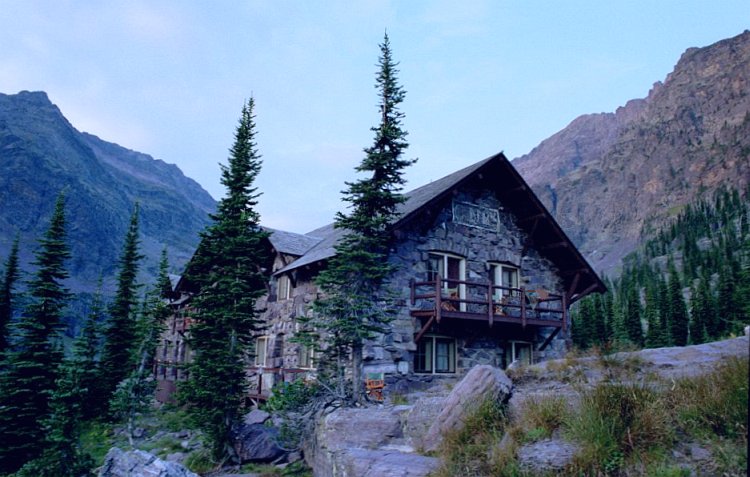 the dormitory at sperry chalet